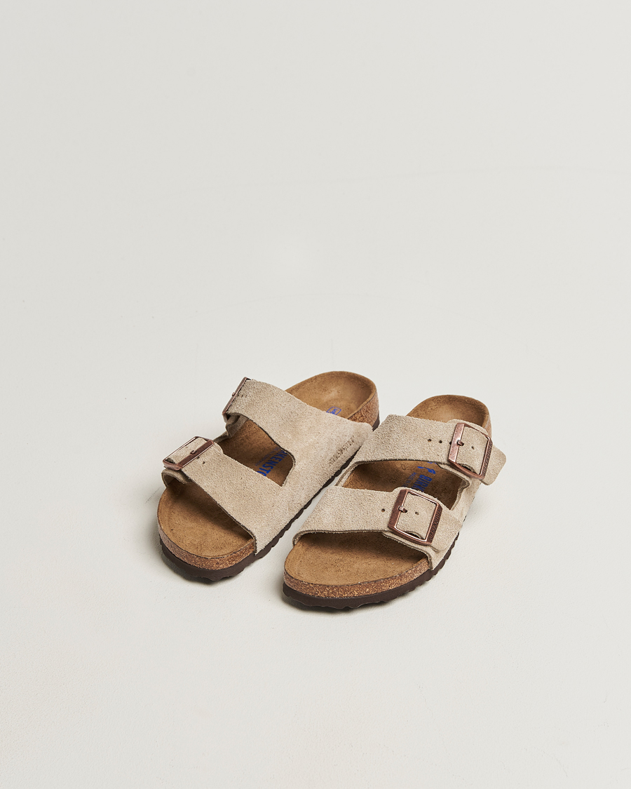 Herren | Sandalen & Pantoletten | BIRKENSTOCK | Woman Arizona Soft Footbed Taupe Suede