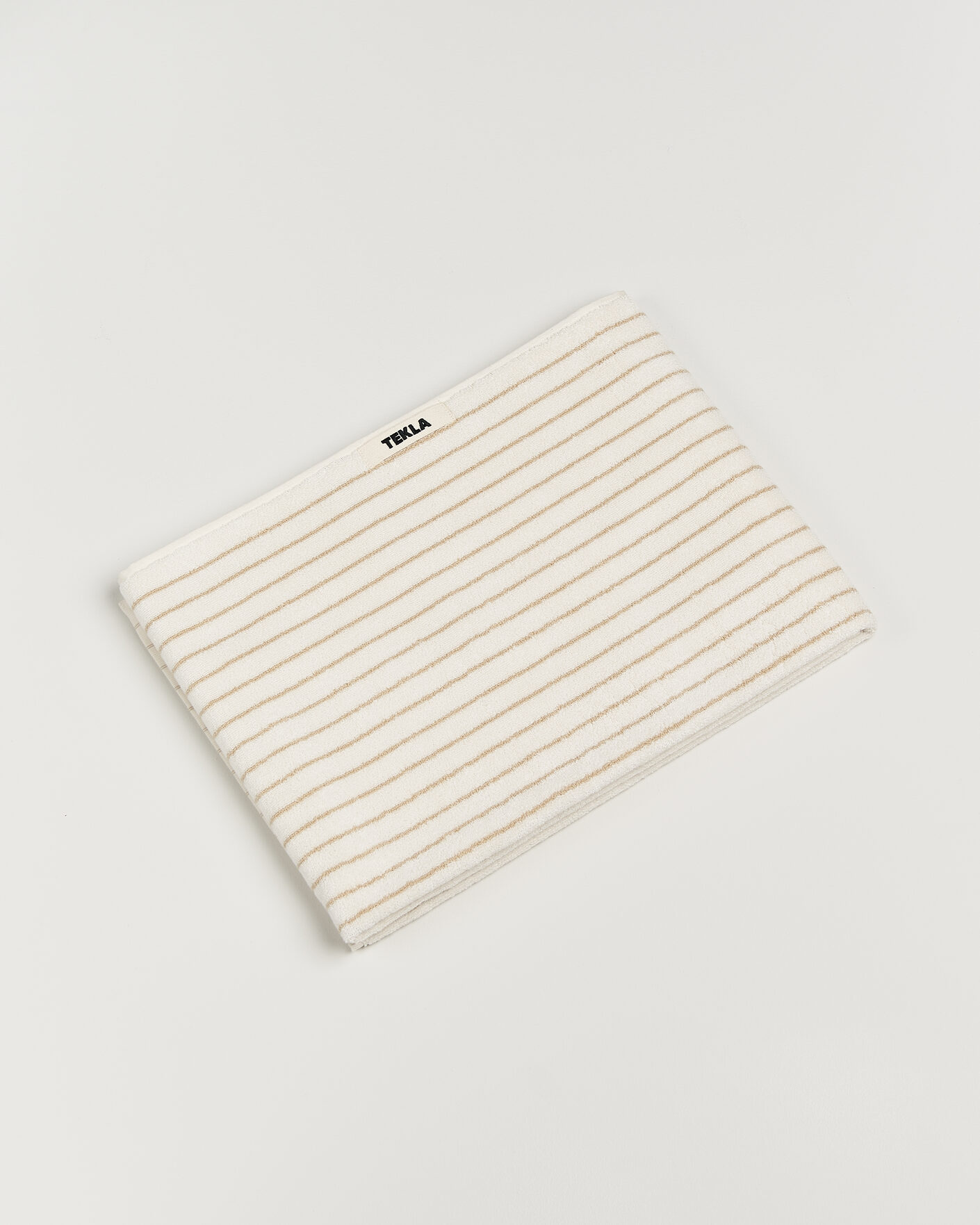 Herren | Textilien | Tekla | Organic Terry Bath Towel Sienna Stripes