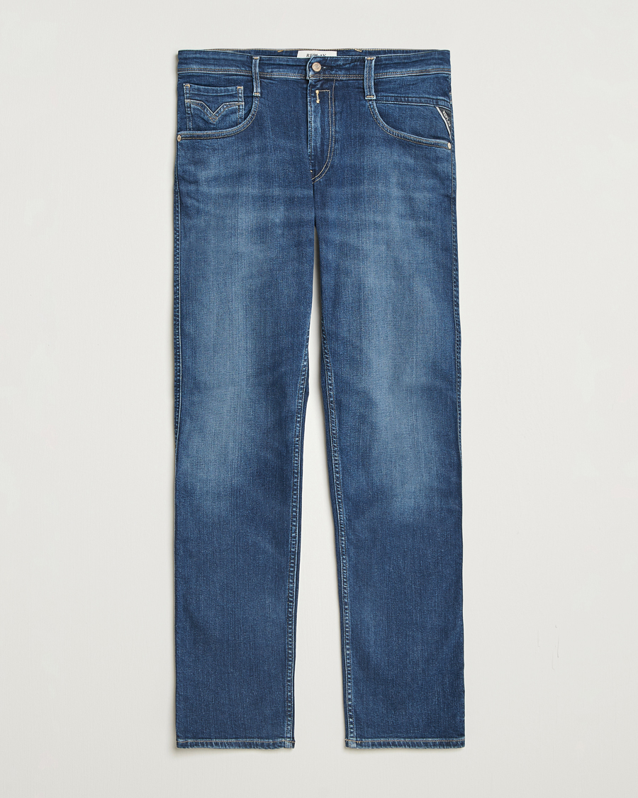Herren | Jeans | Replay | Anbass Super Stretch Bio Jeans Medium Blue