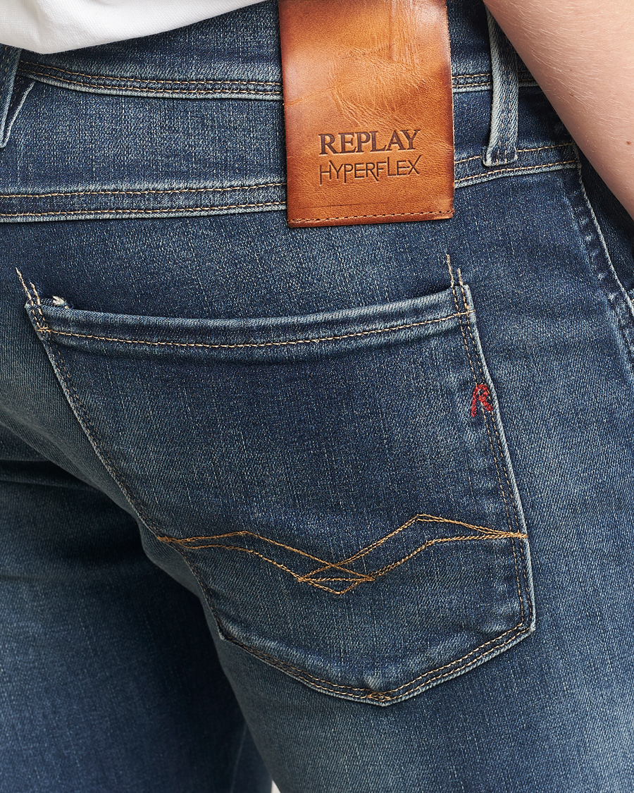 Herren | Jeans | Replay | Anbass Hyperflex Dust Jeans Dark Blue