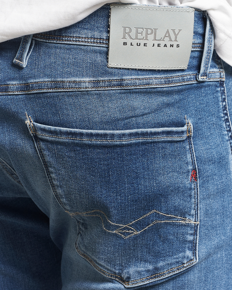 Herren | Jeans | Replay | Anbass Hyperflex Original Jeans Medium Blue