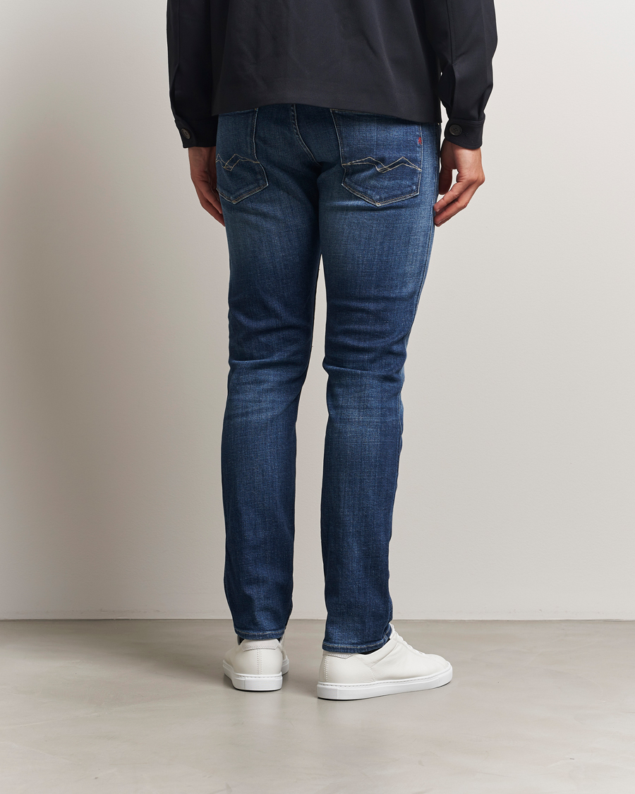 Herren | Jeans | Replay | Anbass 5 Years Wash Jeans Dark Blue