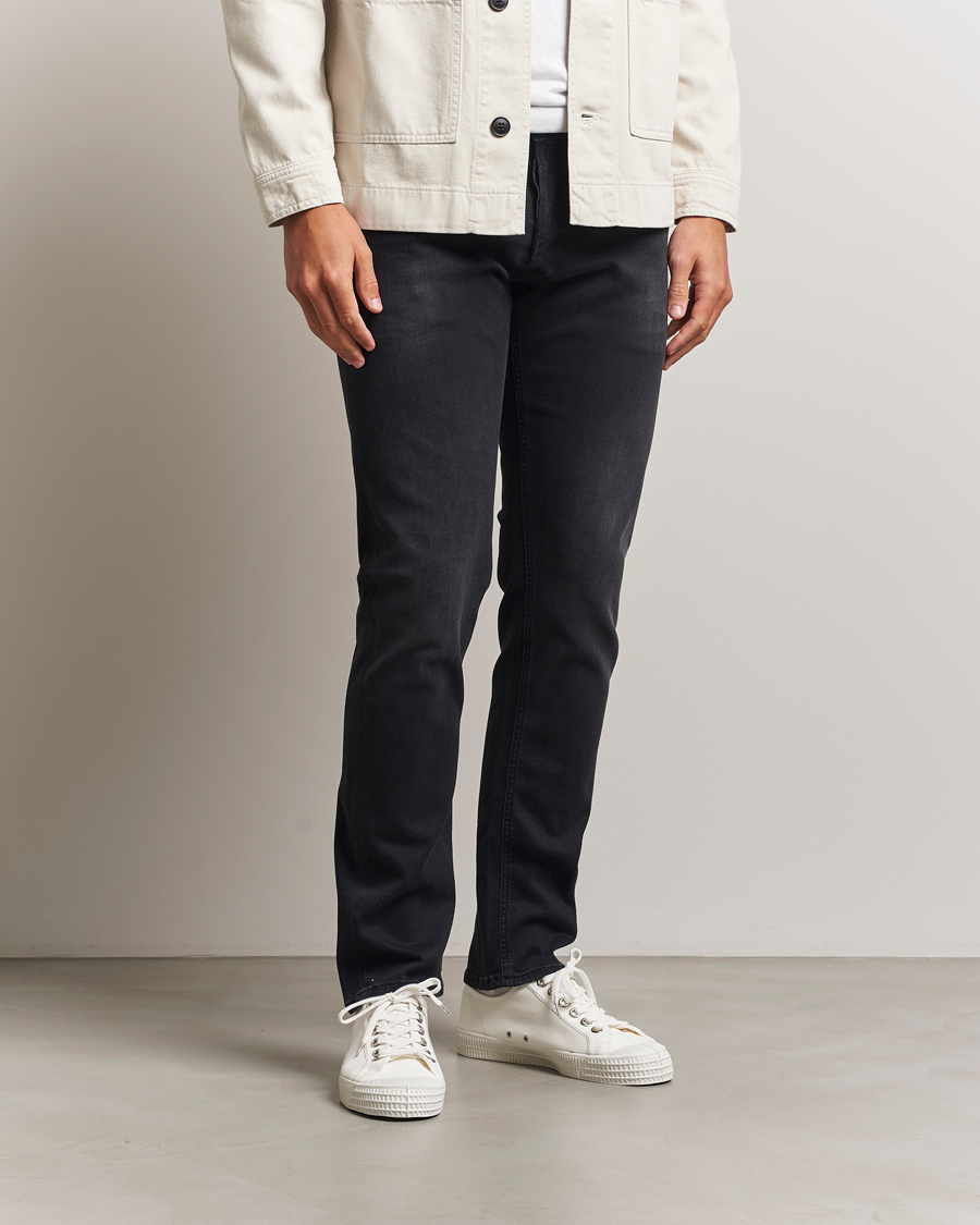 Herren | Jeans | Replay | Grover Powerstretch Jeans Washed Black