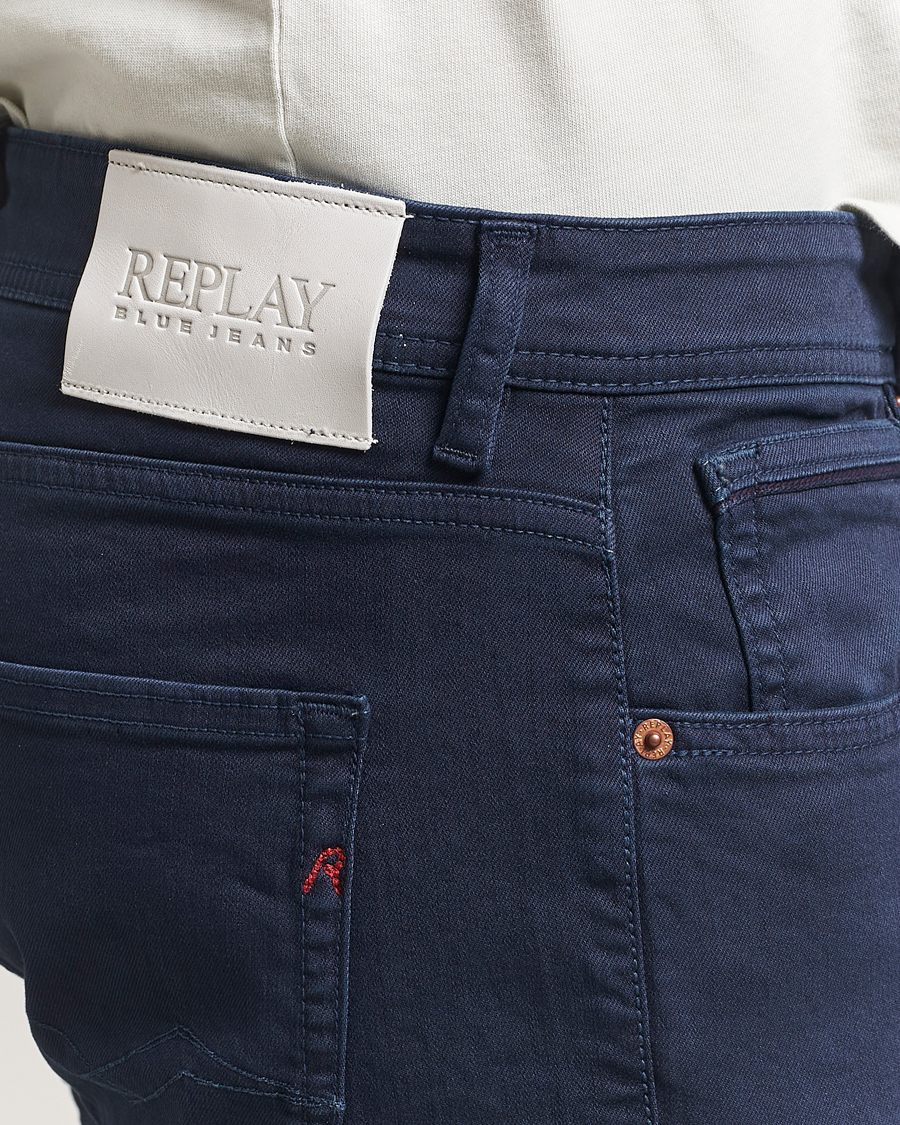 Herren | Hosen | Replay | Grover Bullstretch 5-Pocket Pants Navy
