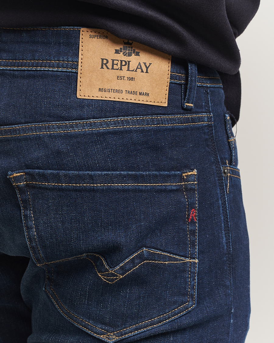 Herren | Jeans | Replay | Rocco Comfort Fit Stretch Jeans Dark Blue