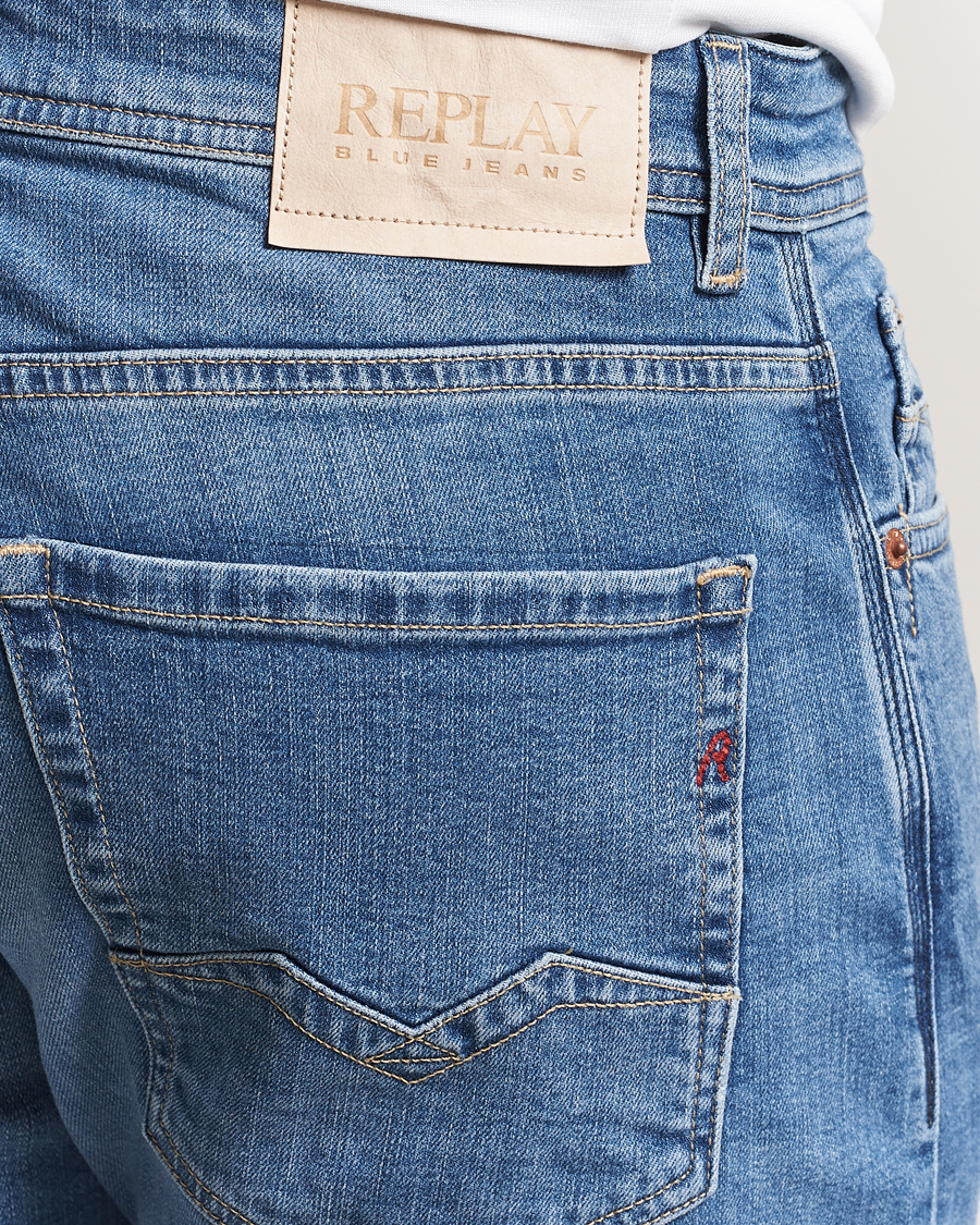 Herren | Jeans | Replay | Rocco Comfort Fit Stretch Eco Plus Jeans Medium Blue