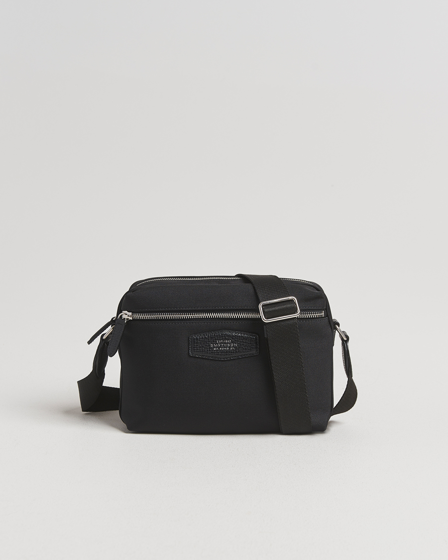 Herren | Taschen | Smythson | Canvas Norton Crossbody Bag Black