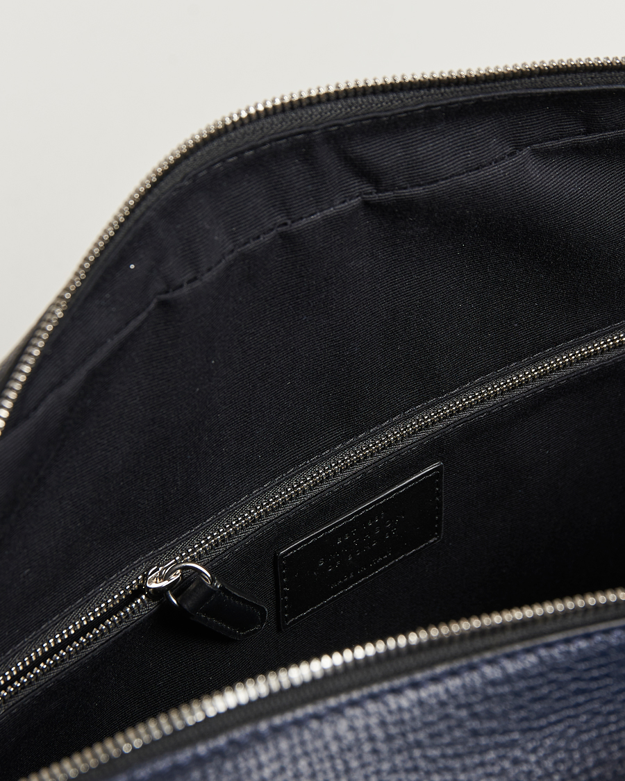Herren | Taschen | Smythson | Ludlow 48 Hours Travel Bag Navy