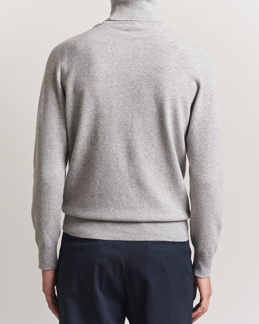 Herren | Pullover | Altea | Wool/Cashmere Rollneck Light Grey