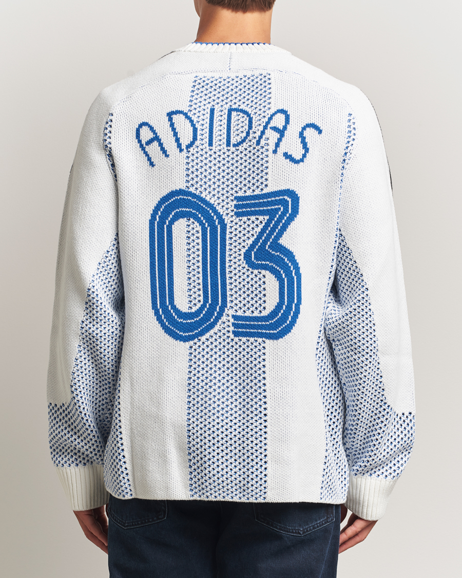 Herren | Pullover | adidas Originals | Knitted Football Sweater White