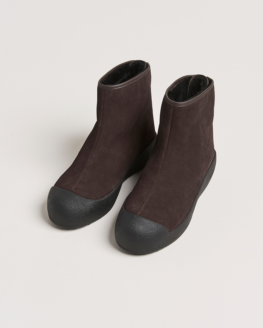 Herren | Bally Guard III M Soft Curling Boot Brown | Bally | Guard III M Soft Curling Boot Brown