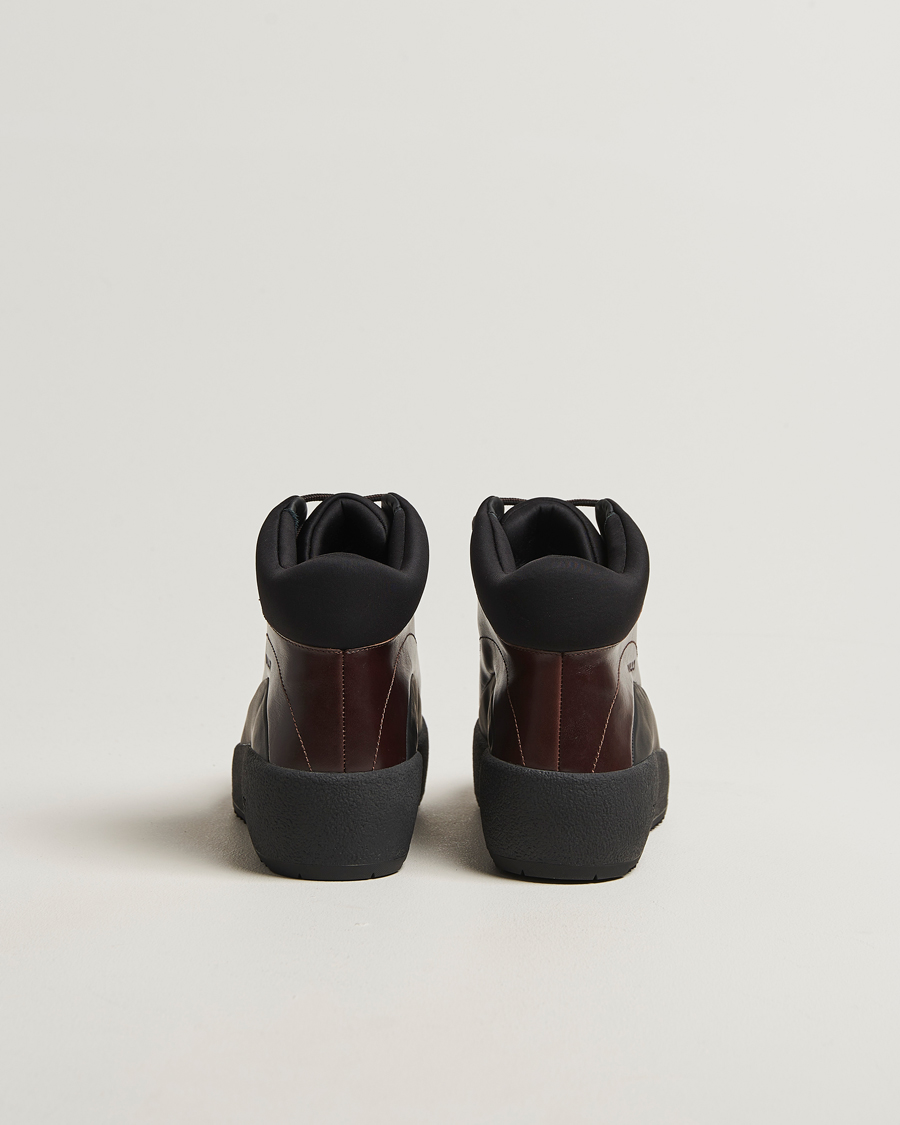 Herren | Boots | Bally | Calys Laced Curling Boot Brown/Black