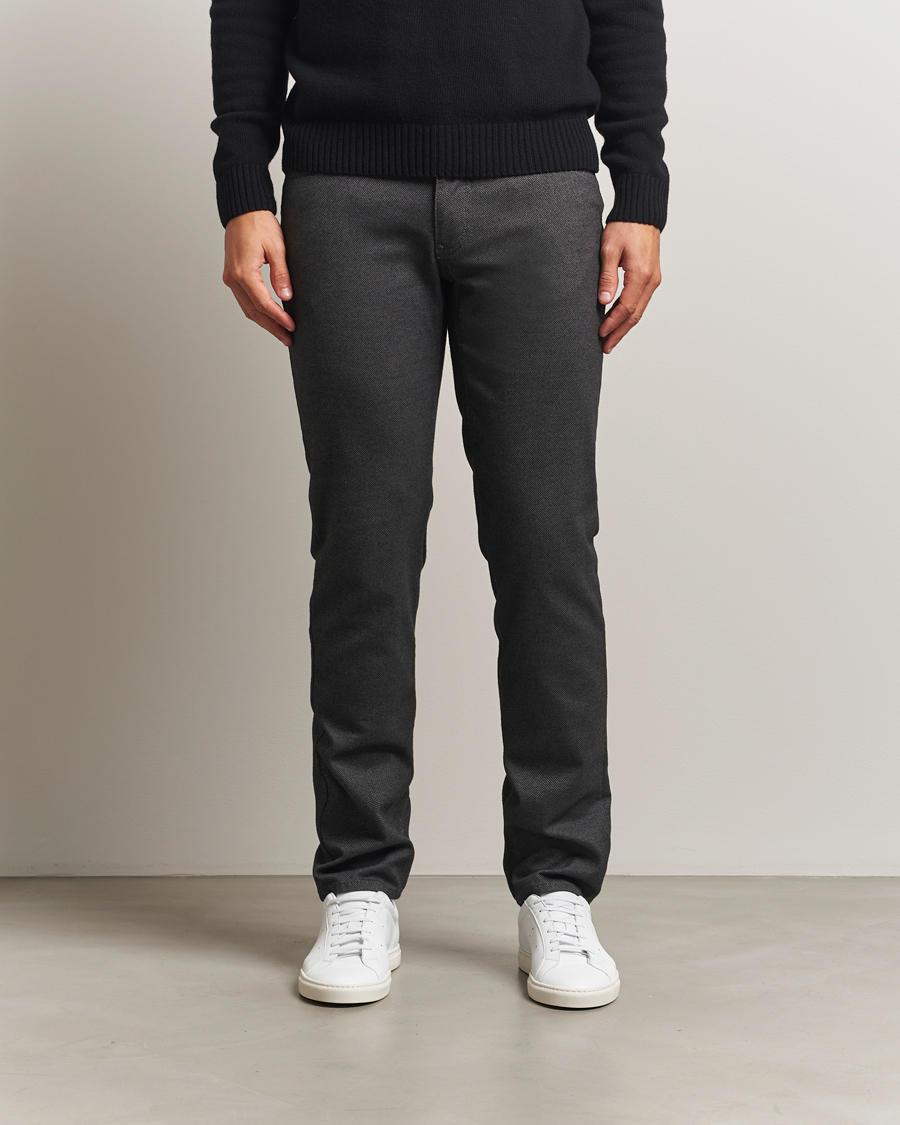 Herren | Hosen | Brax | Cadiz Woo.Look 5-Pocket Pants Elephant Grey