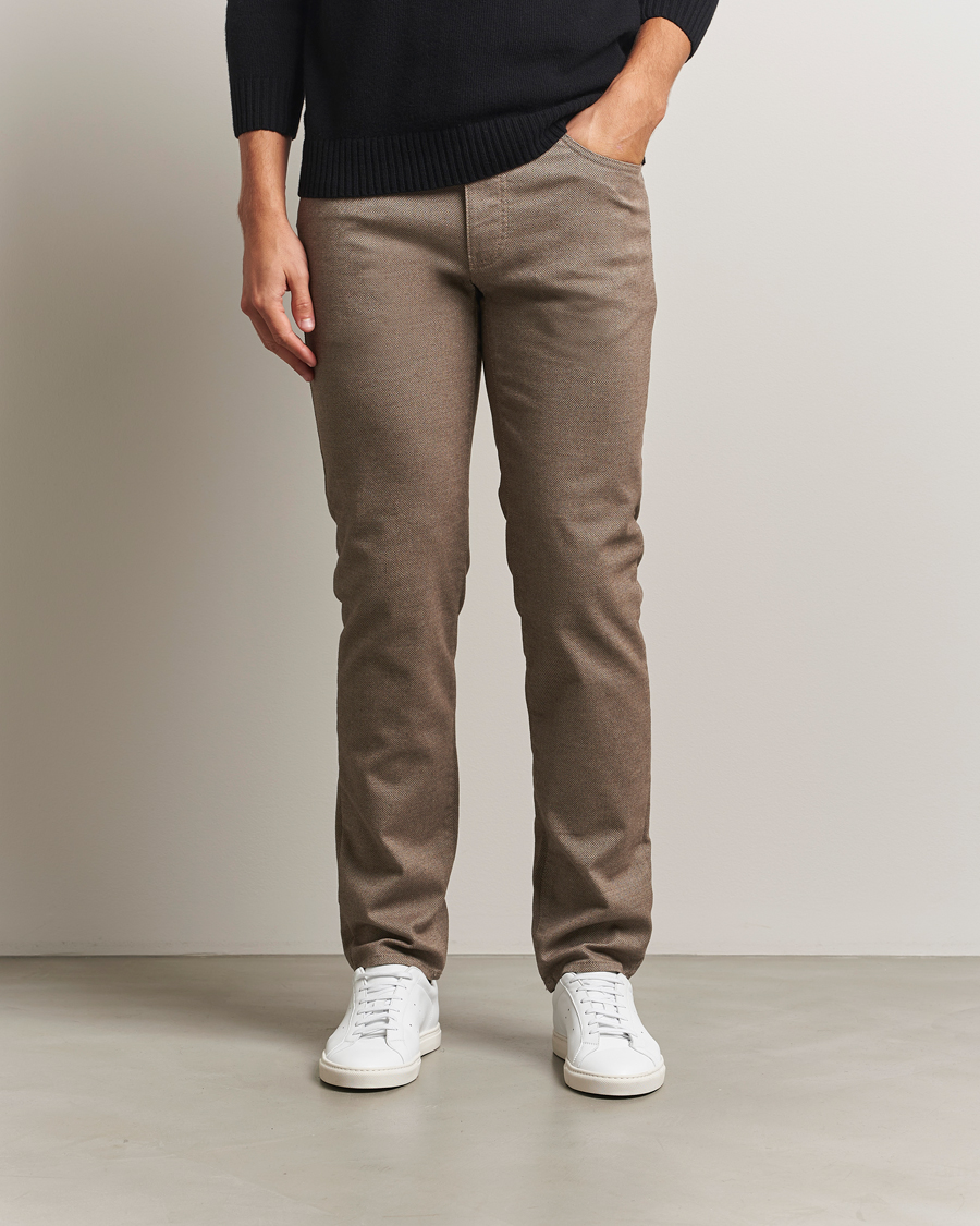 Herren | Hosen | Brax | Cadiz Woo.Look 5-Pocket Pants Camel