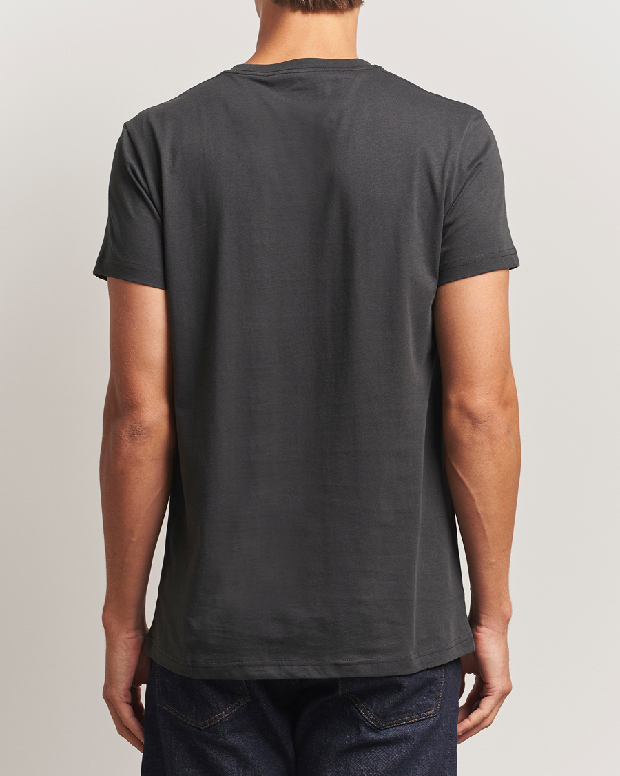 Herren | T-Shirts | Bread & Boxers | Crew Neck Regular T-Shirt Charcoal