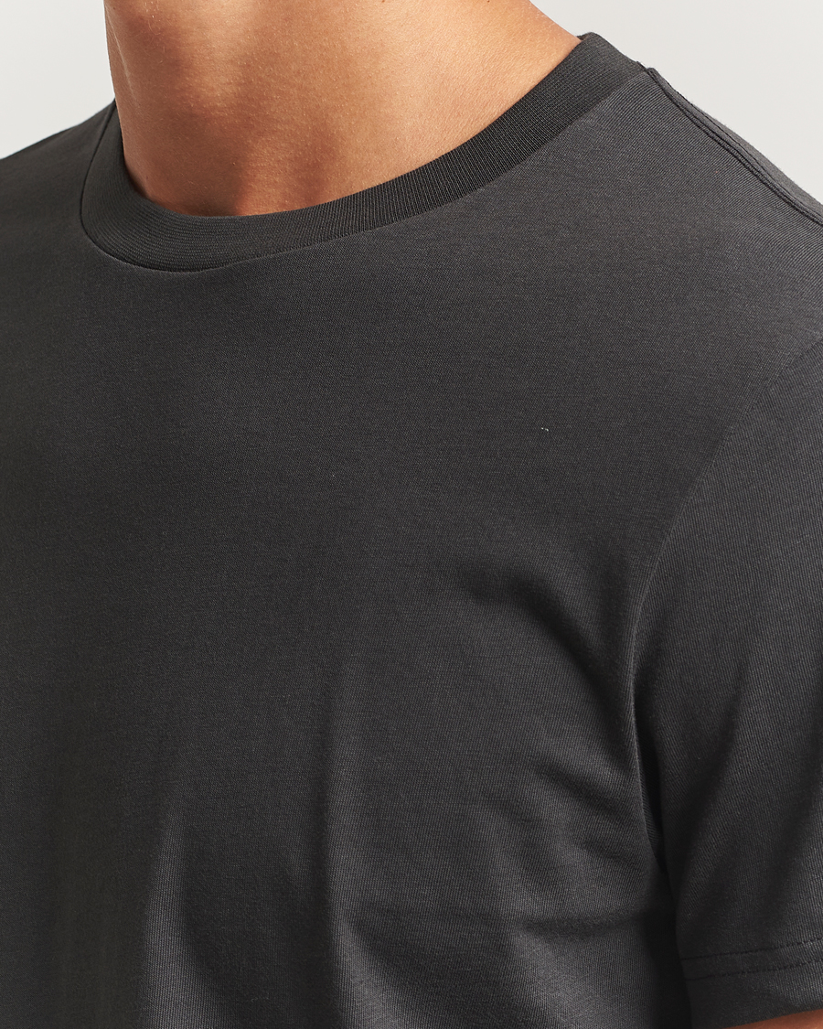 Herren | T-Shirts | Bread & Boxers | Crew Neck Regular T-Shirt Charcoal