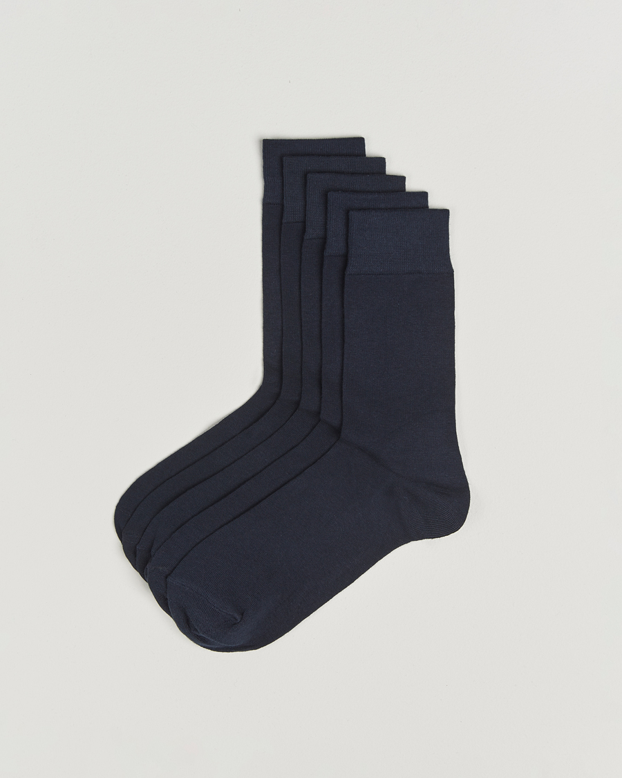 Herren | Unterwäsche | Bread & Boxers | 5-Pack Socks Dark Navy