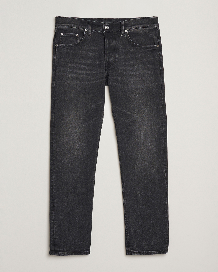 Herren | Jeans | Dondup | Icon Regular Fit Jeans Washed Black