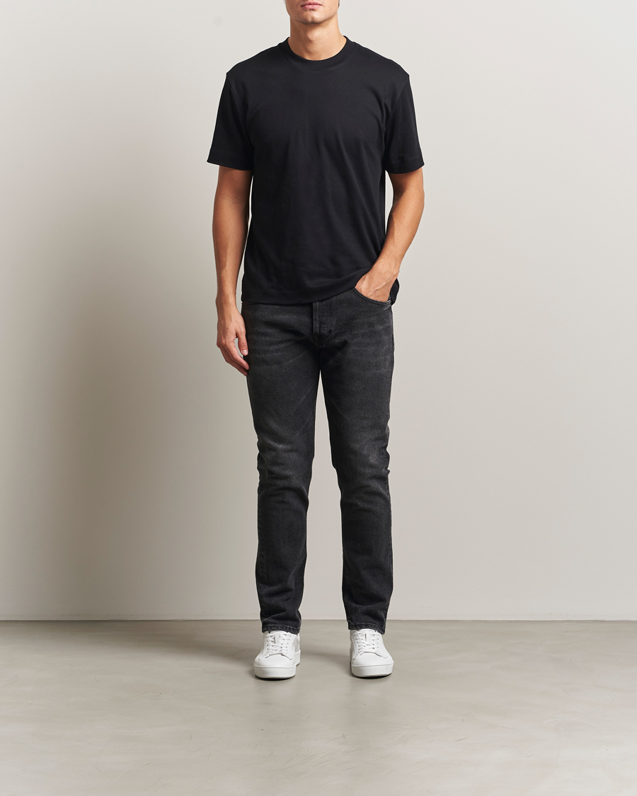 Herren | Jeans | Dondup | Icon Regular Fit Jeans Washed Black