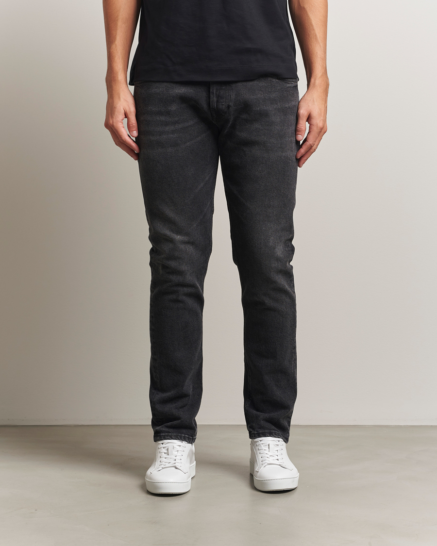 Herren | Jeans | Dondup | Icon Regular Fit Jeans Washed Black