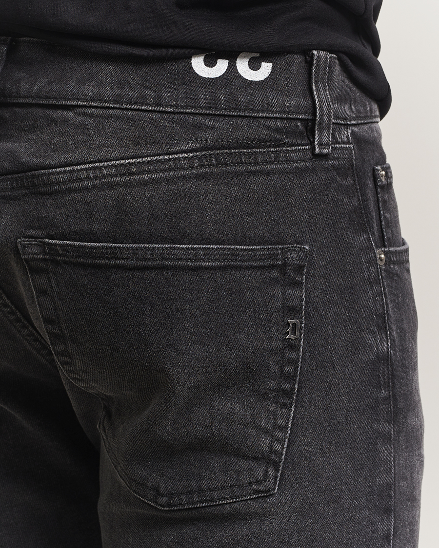 Herren | Jeans | Dondup | Icon Regular Fit Jeans Washed Black