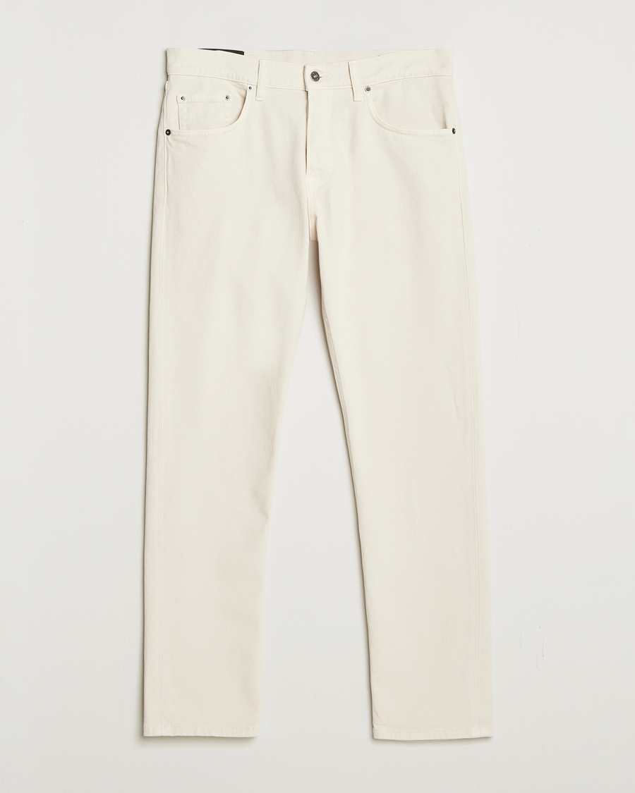 Herren | Hosen | Dondup | Icon Bullstretch 5-Pocket Pants Ecru