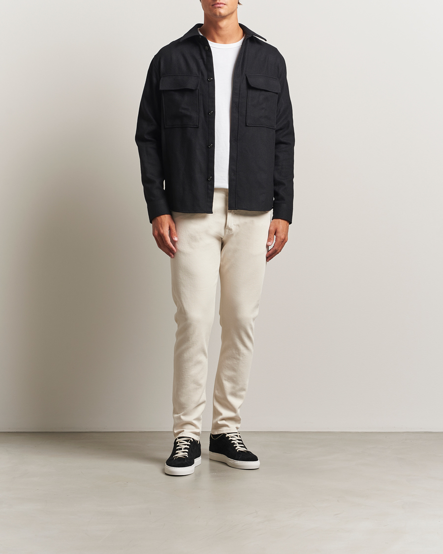 Herren | Hosen | Dondup | Icon Bullstretch 5-Pocket Pants Ecru
