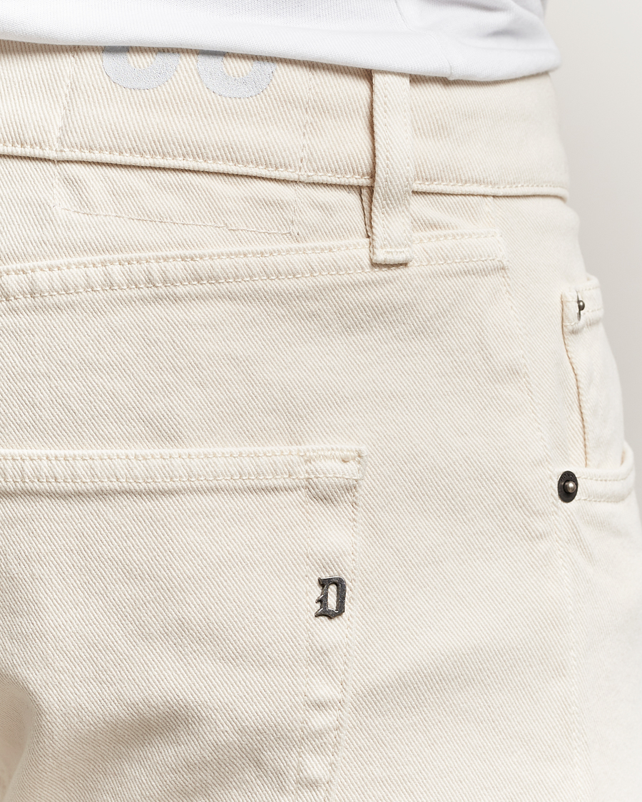 Herren | Hosen | Dondup | Icon Bullstretch 5-Pocket Pants Ecru