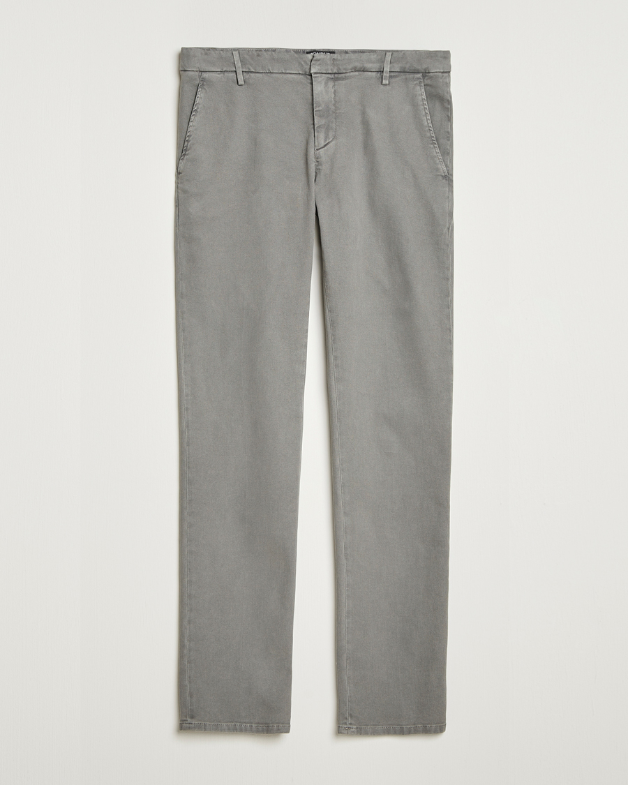Herren | Hosen | Dondup | Spiritisimo Pleated Chinos Light Grey