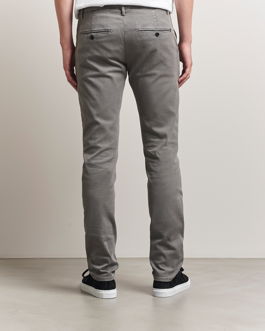 Herren | Hosen | Dondup | Spiritisimo Pleated Chinos Light Grey