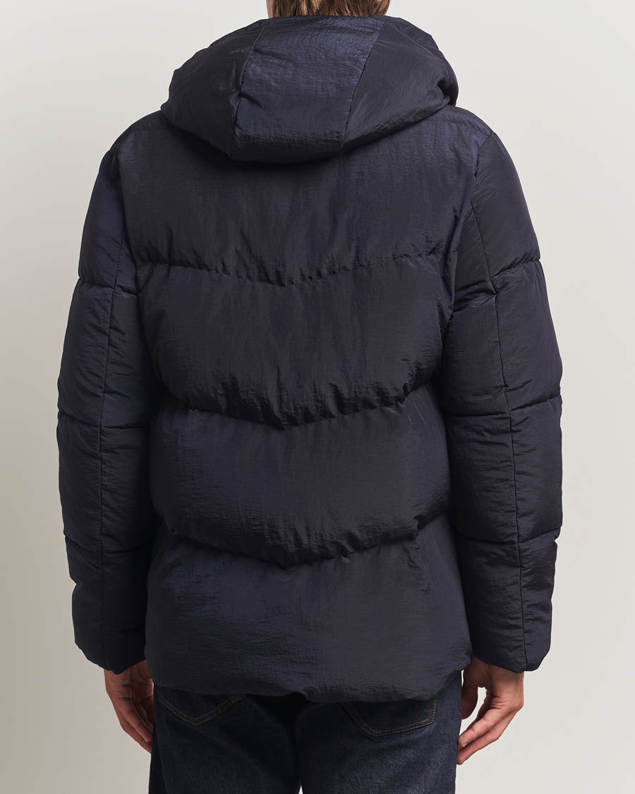 Herren | Jacken | Dondup | Puffy Hooded Down Jacket Navy