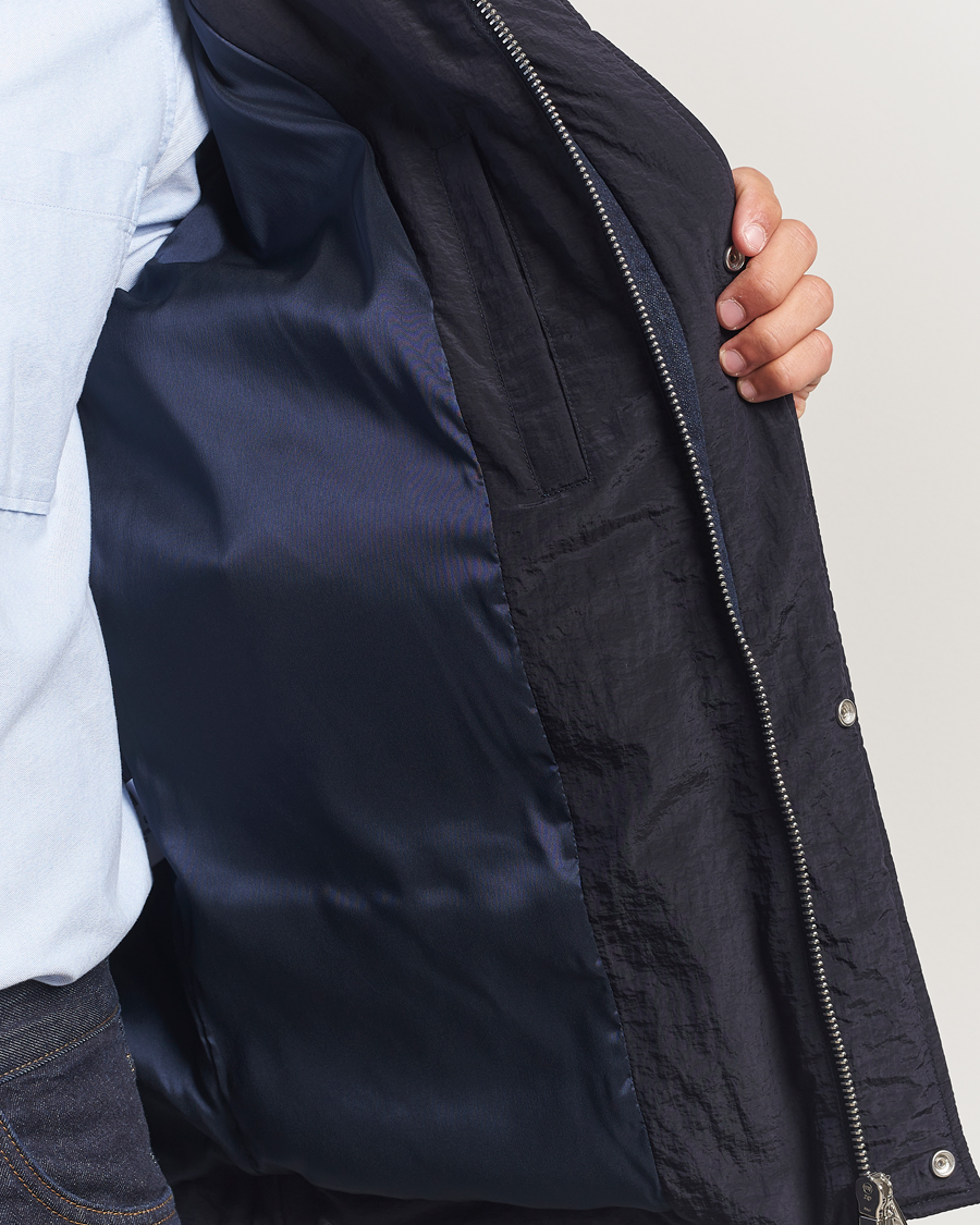 Herren | Jacken | Dondup | Puffy Hooded Down Jacket Navy