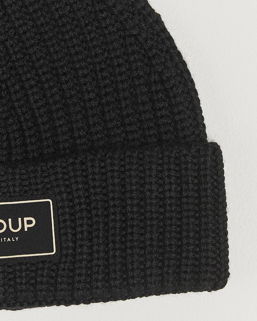 Herren | Mützen | Dondup | Ribbed Beanie Black