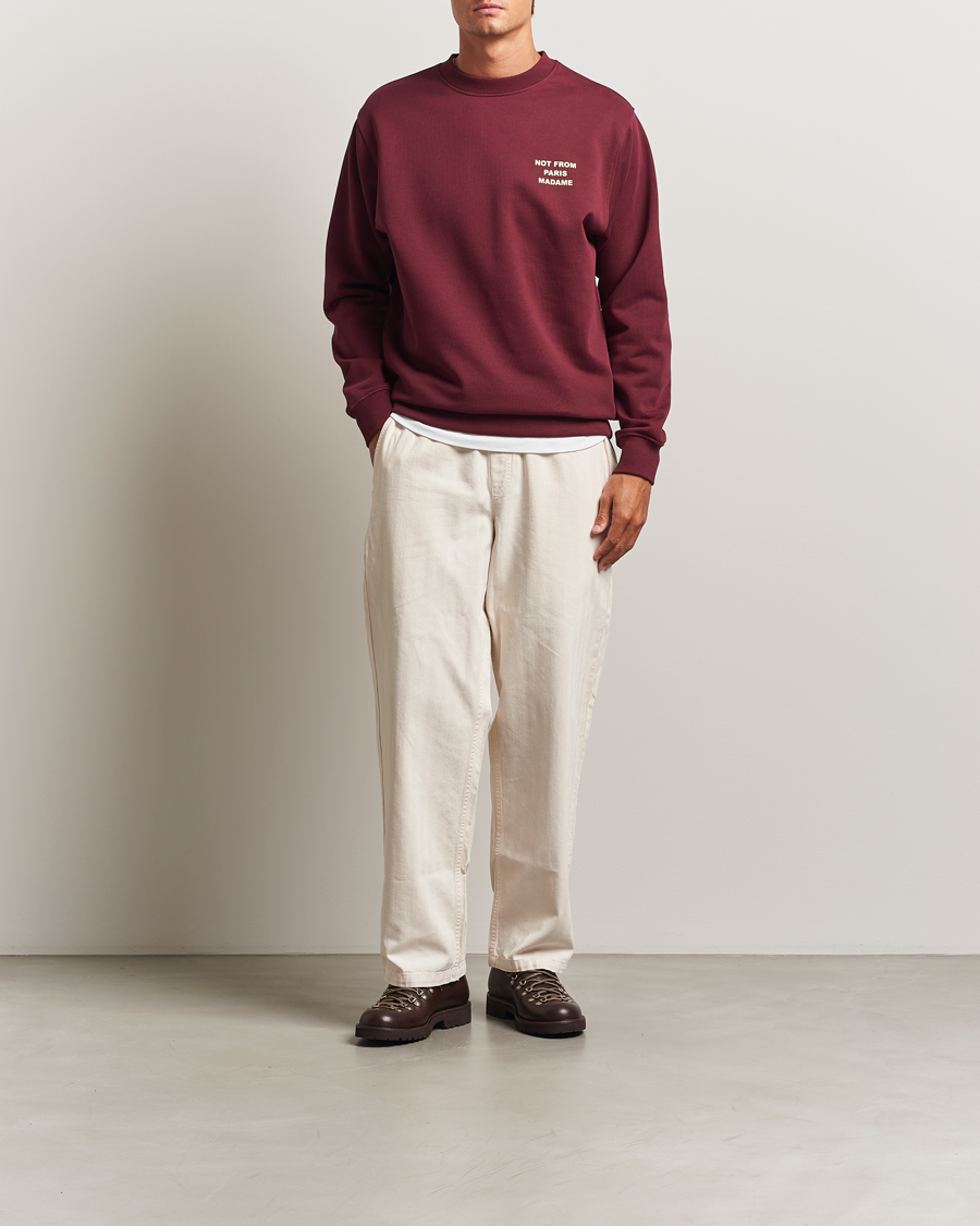 Herren | Pullover | Drôle de Monsieur | Slogan Sweatshirt Wine