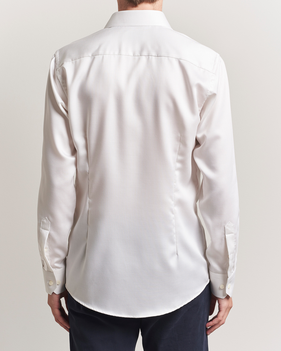 Herren | Hemden | Eton | Slim Fit Fine Twill Shirt Light Beige