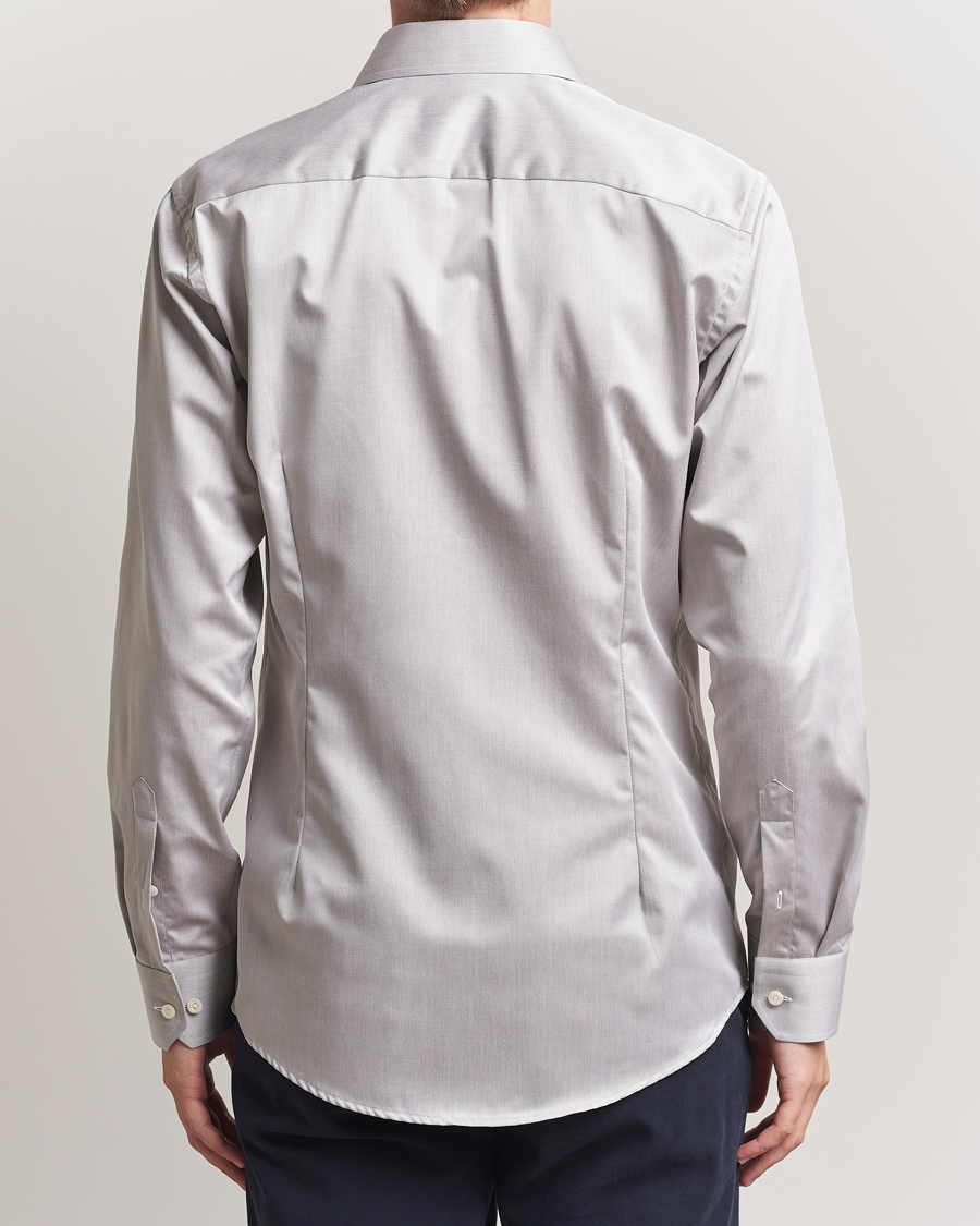 Herren | Hemden | Eton | Slim Fit Signature Twill Shirt Beige