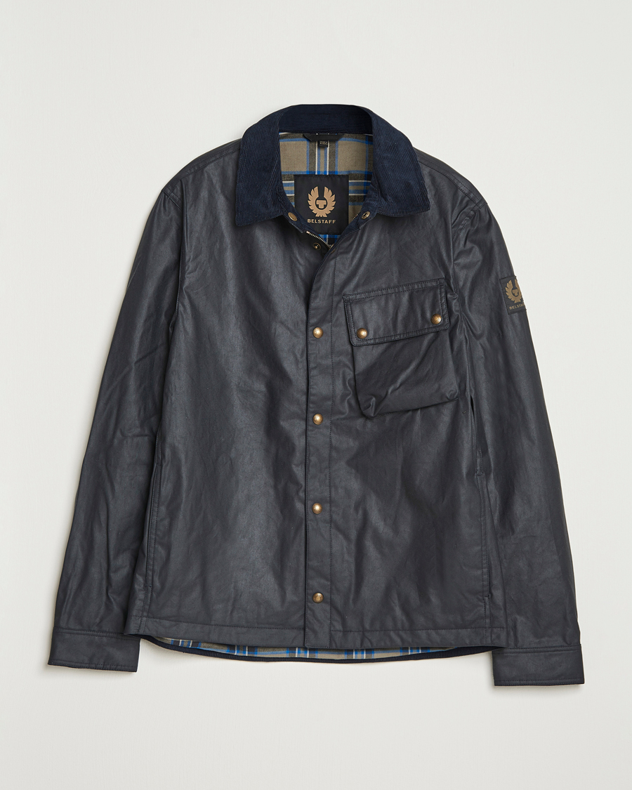 Herren | Jacken | Belstaff | Ground Wax Jacket Dark Navy