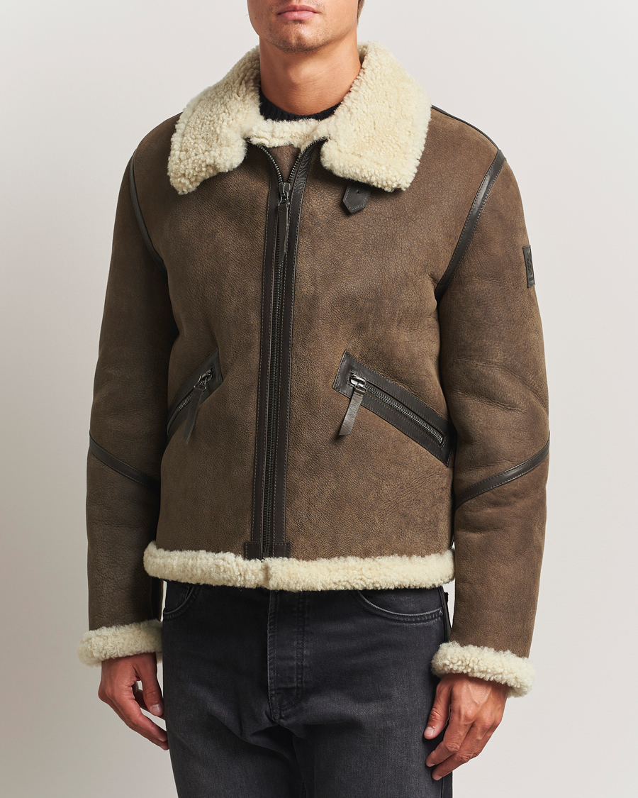 Herren | Jacken | Belstaff | Winterbrook Sherling Jacket Light Brown