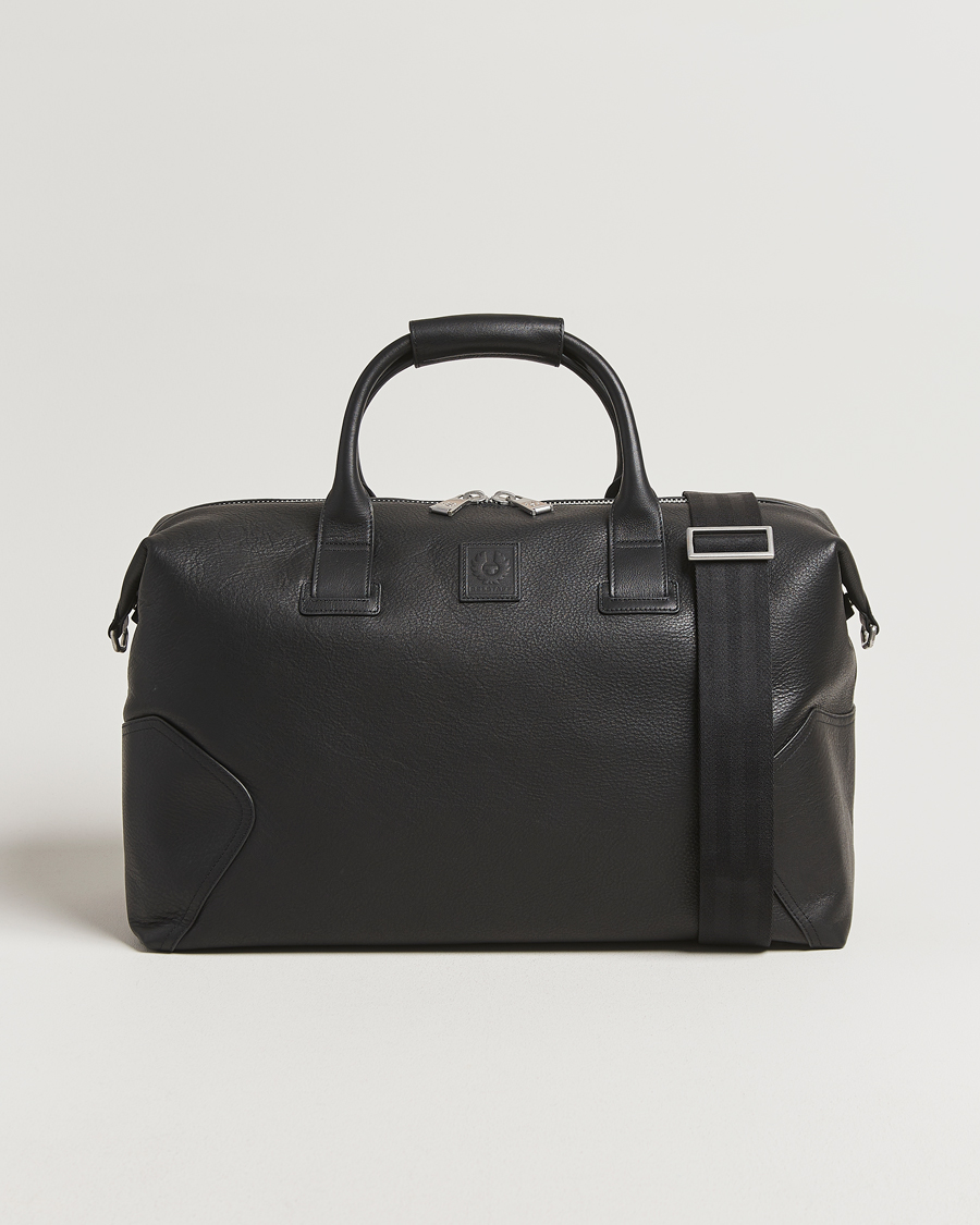 Herren | Taschen | Belstaff | Ronson Leather Weekender Bag Black