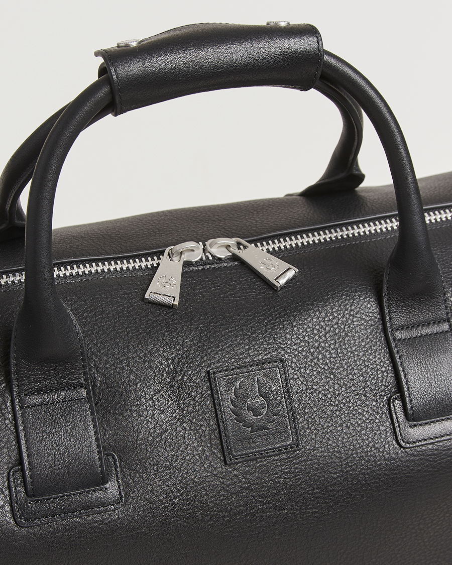 Herren | Taschen | Belstaff | Ronson Leather Weekender Bag Black