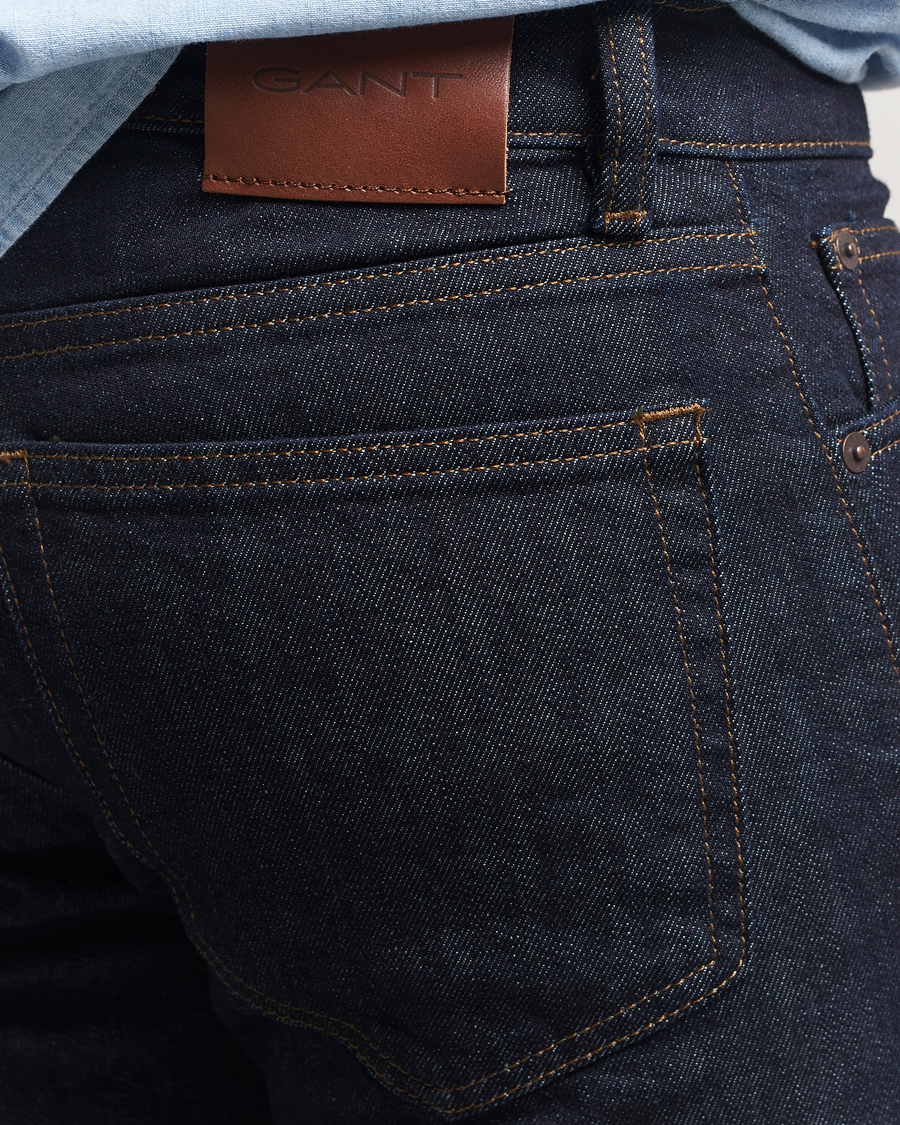 Herren | Jeans | Gant | Regular Fit Jeans Dark Blue