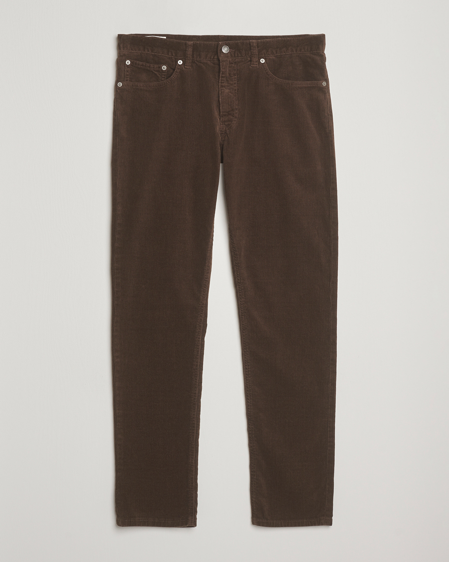 Herren | Hosen | Gant | Cord 5-Pocket Jeans Rich Brown