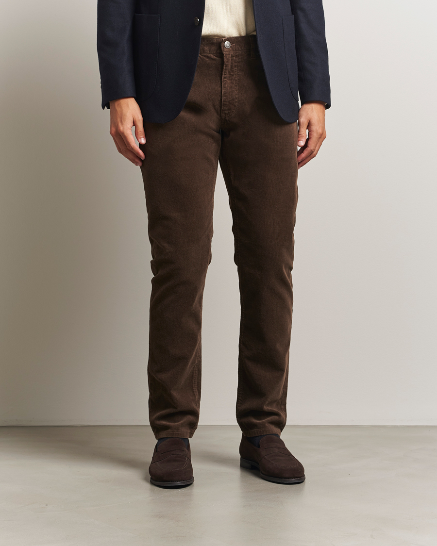 Herren | Hosen | Gant | Cord 5-Pocket Jeans Rich Brown