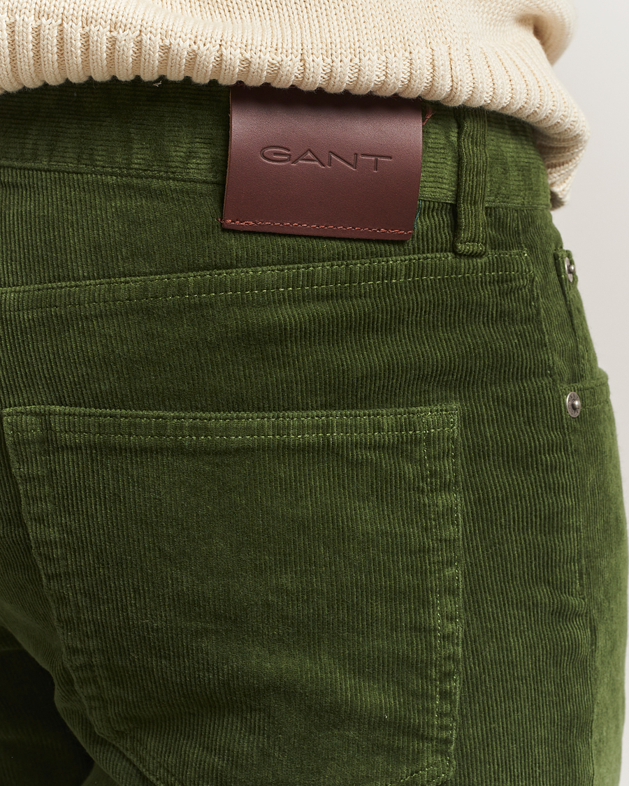 Herren | Hosen | Gant | Cord 5-Pocket Jeans Country Green