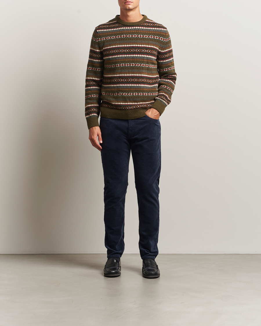 Herren | Hosen | Gant | Cord 5-Pocket Jeans Evening Blue