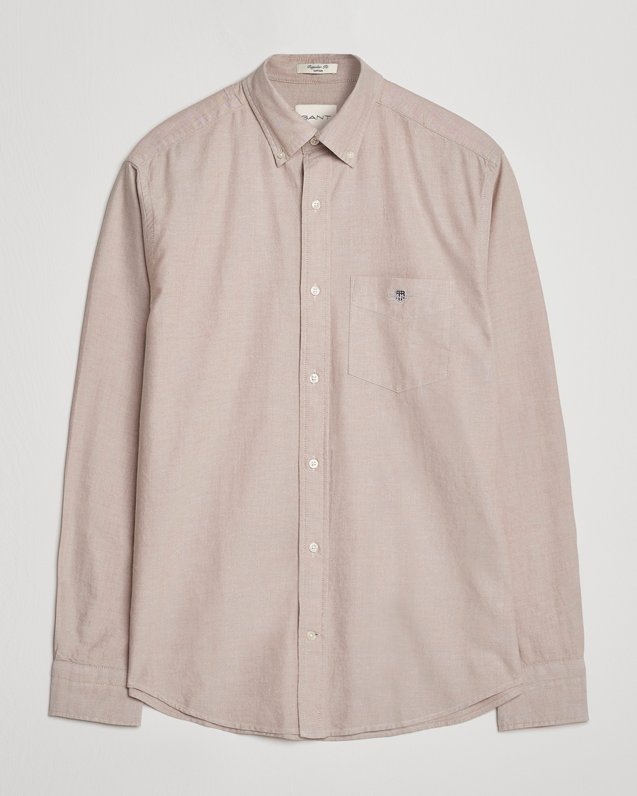 Herren | Hemden | GANT | Regluar Fit Classic Oxford Shirt Warm Khaki