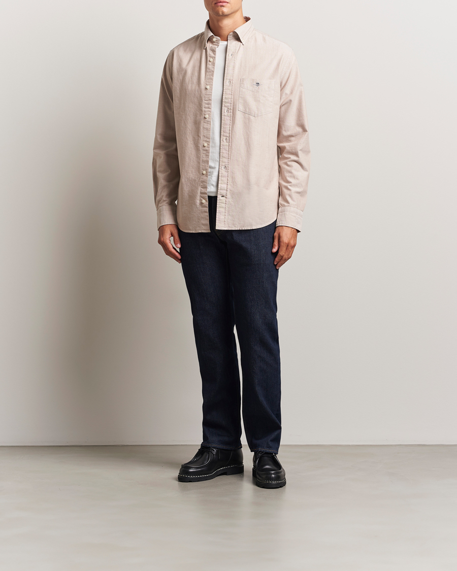 Herren | Hemden | GANT | Regluar Fit Classic Oxford Shirt Warm Khaki