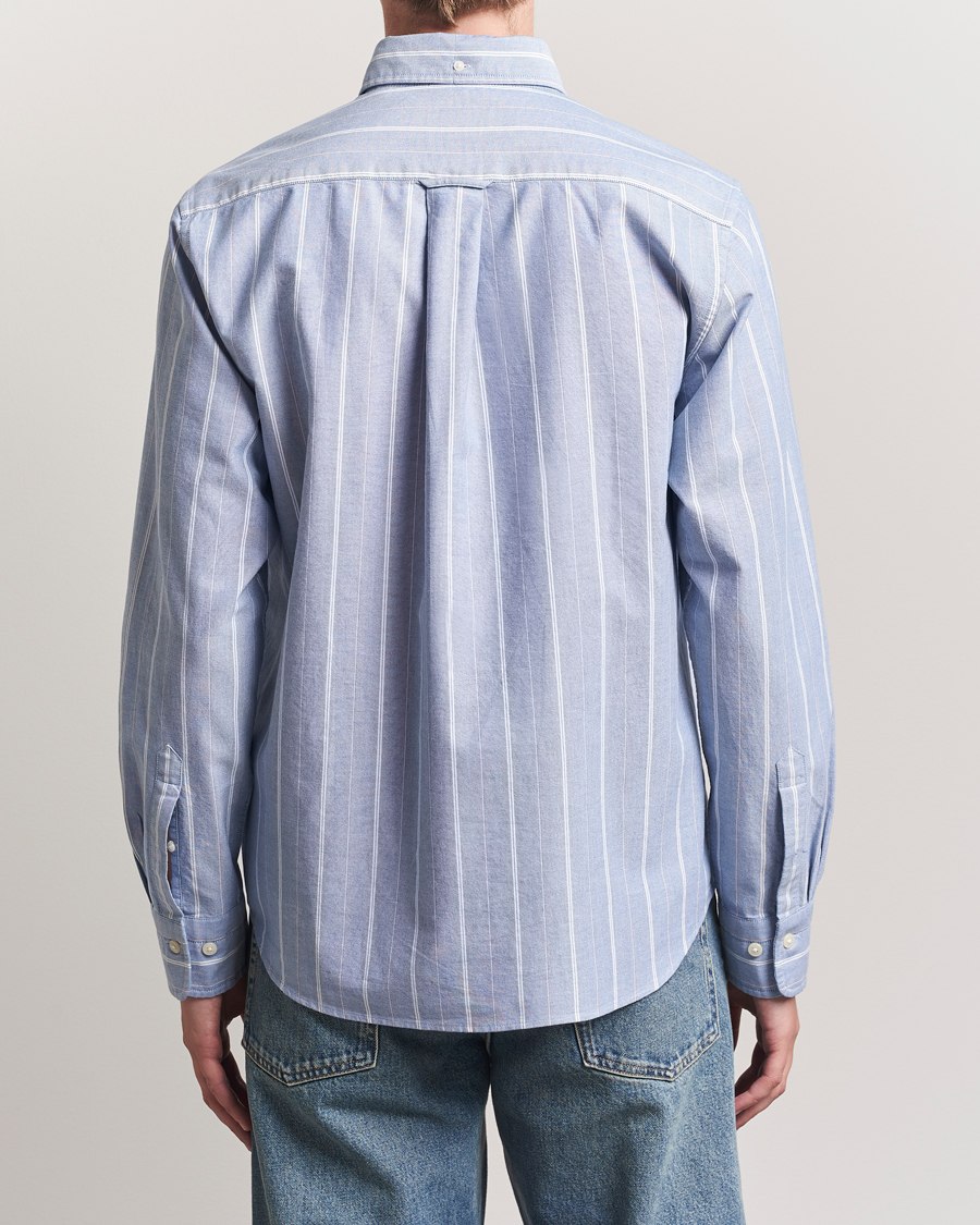 Herren | Hemden | GANT | Regular Fit Classic Striped Oxford Shirt Rich Blue