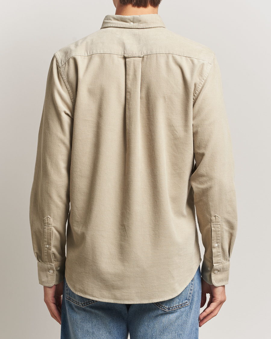 Herren | Hemden | GANT | Regular Fit Corduroy Shirt Greige