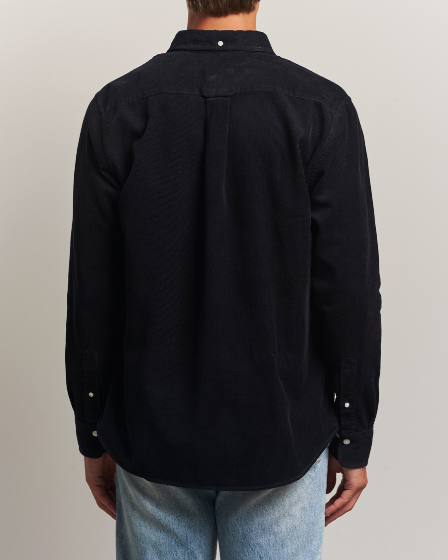 Herren | Hemden | GANT | Regular Fit Corduroy Shirt Black